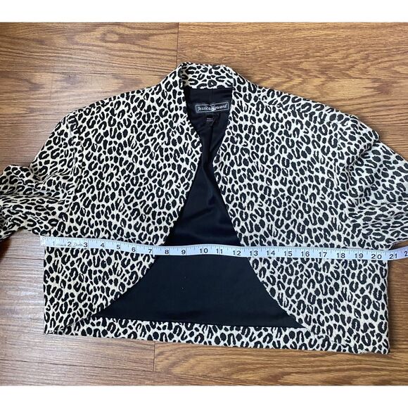 Y2K Leopard Print Bolero - Picture 4 of 6